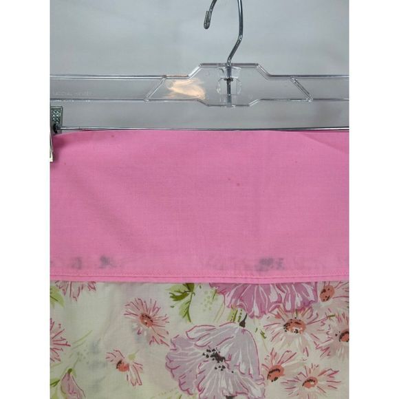 Springmaid Wondercale PINK DAISY Floral KING SIZE Pillowcase Lot of 2 - Picture 5 of 8